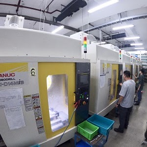 CNC铣床加工機